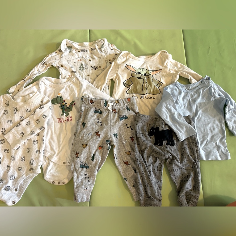 6-9 months baby boys clothing.